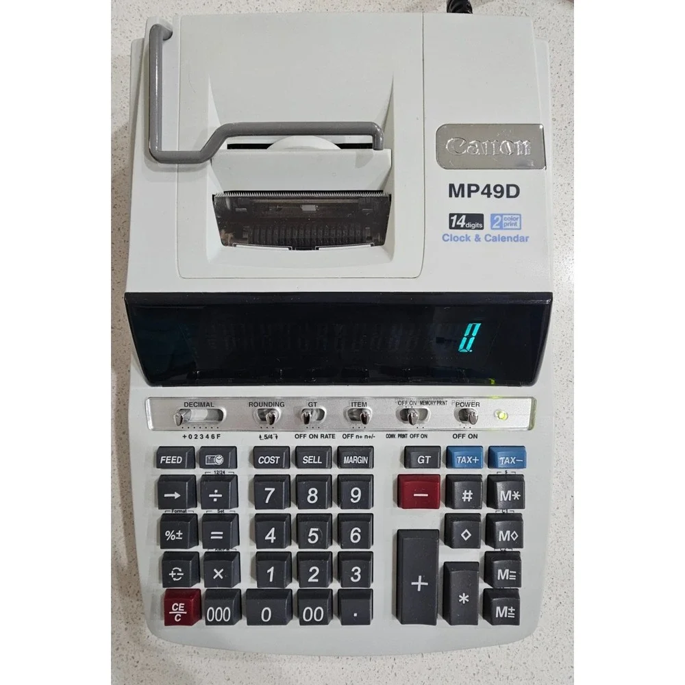 Canon MP49D Electronic Calculator